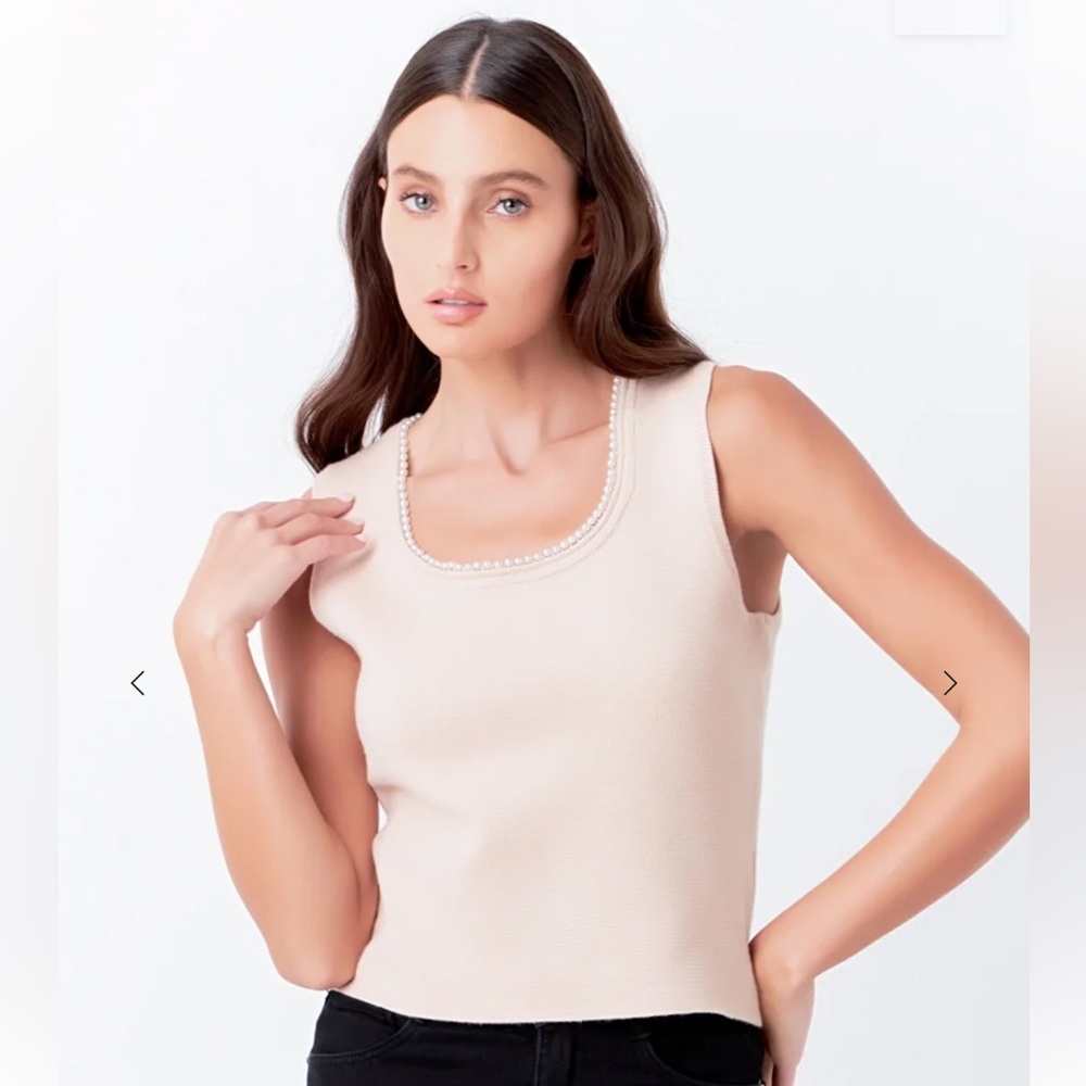 Beige Cropped Cardigan + matching Top